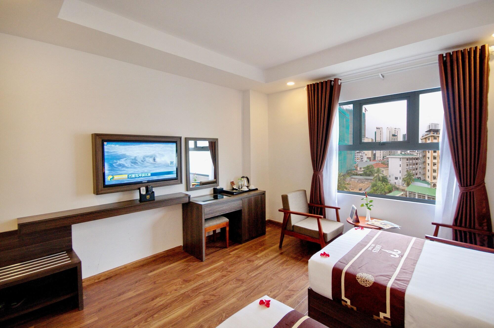 Aries Hotel Nha Trang Bagian luar foto